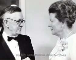 Hays, Brooks and Minnie Pearl (Sarah Cannon) Meet for the First Time at the Nashville Chapter of the National Conference of Christians and Jews. Hays Was Keynote Speaker and Pearl Was Honoree at the Event, 1975